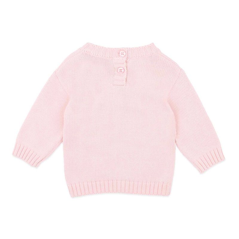B&eacute;b&eacute; Winnie Emb. Bunny Knitted Jumper image number 1